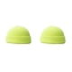 thumbnail image 4 of Qarigey Sombrero de hilo de punto de invierno Gorras de cabeza corta de moda casual Hombres Mujeres Sombreros Patinaje Snowboard Camping Amarillo brillante 2piezas, 4 of 6