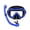 Blue, variant on Snorkel Set Adults, Snorkelling Package with Anti-Fog,180° View Snorkelling Goggle,Dry Snorkel Mask for Adult Swimming Diving