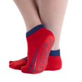 thumbnail image 1 of Upper Bounce Chaussettes Antidérapantes pour Trampoline - Rouge pour Enfants de 3 à 6 Ans, 1 of 2
