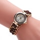 thumbnail image 2 of Reloj de cuarzo para mujer, relojes para mujer, reloj de pulsera analógico de cuarzo con cuerda de punto y cadena, reloj de cuarzo, 2 of 2