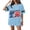 Light Blue Short Sleeve, variant on Usa Soccer Jersey for Women Crew Neck Football Vocation Shirts Short Sleeve Comfy Soccer 2026 Tops Spain Brazil Argentina France Germany Portugal Red 2XL