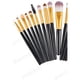 thumbnail image 4 of Paquete de 20 piezas de esponja cosmética para sombra de ojos, delineador de ojos, cejas, labios, nariz, base, polvo, juegos de brochas de maquillaje-2PCS, 4 of 5