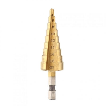 

Hole Drill Bit HSS Step Drill Bit 1pcs PVC Wood Board For Aluminum