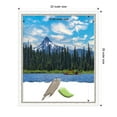 thumbnail image 6 of Morgan White Silver Wood Picture Frame, Photo Frame, Art Frame, 6 of 10