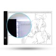 thumbnail image 3 of Boîte Lumineuse LED Professionnelle Portable Taille A4 Coussin Lumineux LED Coussin de Traçage LED, 3 of 8