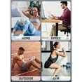 thumbnail image 2 of Sentryse Thigh Trainer 0-77 lbs Adjustable Resistance, Kegel Exerciser Pelvic Floor Muscle with Fixed Leg Straps, Inner Thigh Exerciser for Women Men, Gray, 2 of 6