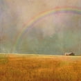 thumbnail image 2 of Mabat, Ynon 15x15 Black Ornate Wood Framed with Double Matting Museum Art Print Titled - After The Rain Rainbow, 2 of 4