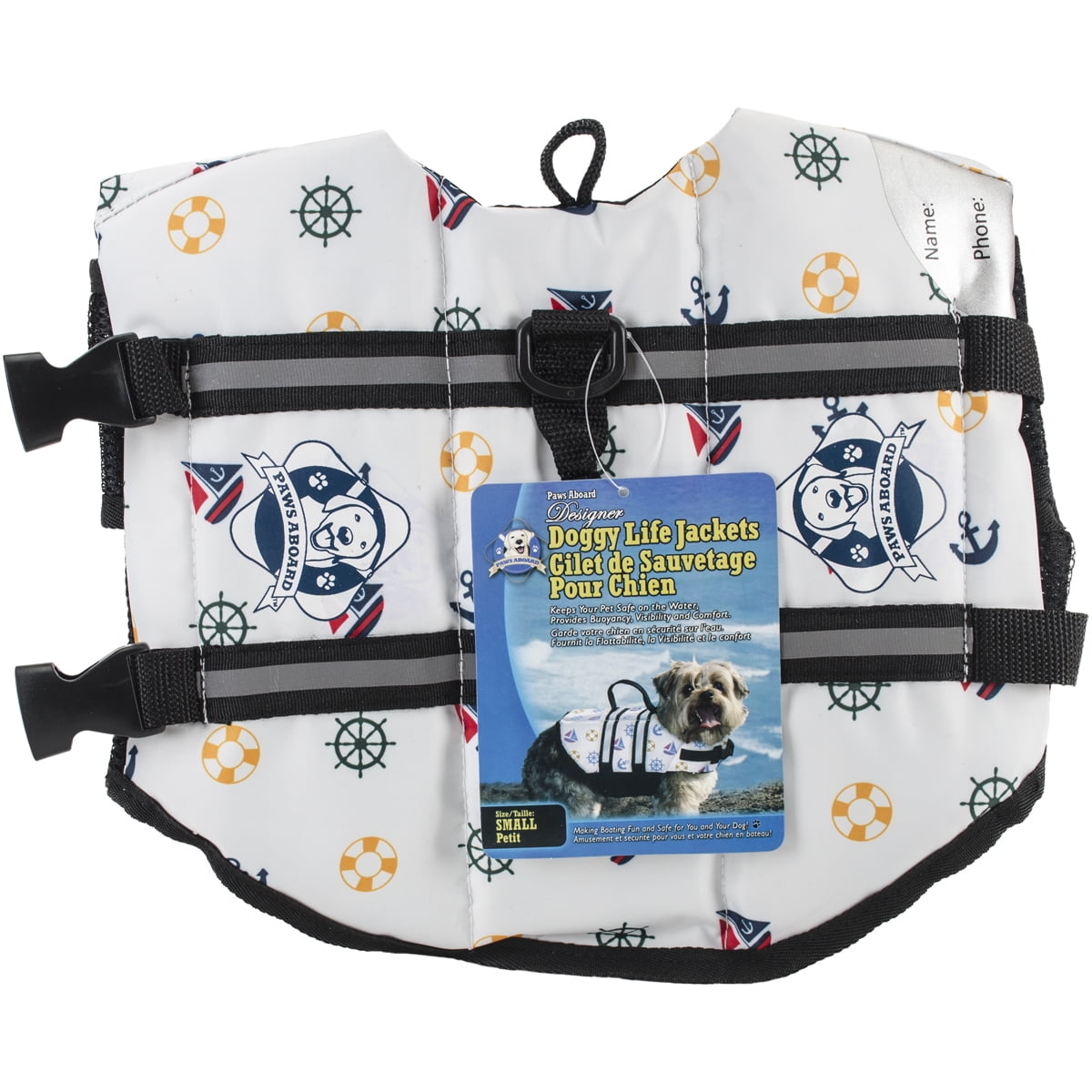 Paws Aboard Doggy Life Jacket SmallNautical Dog Walmart Canada