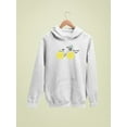 thumbnail image 3 of Never Look Back Lemon Bicycle Hoodie Women -Image by Shutterstock, Female Medium, 3 of 4