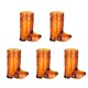 thumbnail image 1 of 5 copas de vino con temática del oeste, con forma de botas de vaquero, vasos de plástico duro, compactos y divertidos para fiestas de cumpleaños., 1 of 7