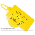 thumbnail image 5 of 100 Plastic Label Tags Shipping Tags Waterproof Tags for Labeling Zip Tie Tag Security Seals Large Blank Shipping Labels Writable Marker Tie Lables Hanging Tags with One Marker Pen, 5 of 7