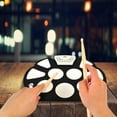 thumbnail image 6 of Pyle - Electronic Drum Kit - Portable Drumming Machine, Compact Quick Setup Roll-Up Design PTEDRL11, 6 of 6