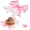 Bow, variant on 24 Pcs Pink Bow Party Paper Plates Disposable Coquette Bowknot Shape Plates Cute Bow Theme Party Decorations for Dinner Dessert Picnic Birthday Wedding Baby Shower Bachelorette Supplies