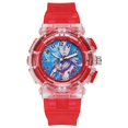 thumbnail image 1 of Reloj de cuarzo para niños con luz colorida, relojes de pulsera deportivos de color rosa luminoso para estudiantes, regalo para niñas, 1 of 3