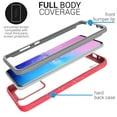 thumbnail image 4 of CoverON Samsung Galaxy S20 Ultra Case Heavy Duty Full Body Slim Fit Shockproof Clear Phone Cover - EOS Series, 4 of 8