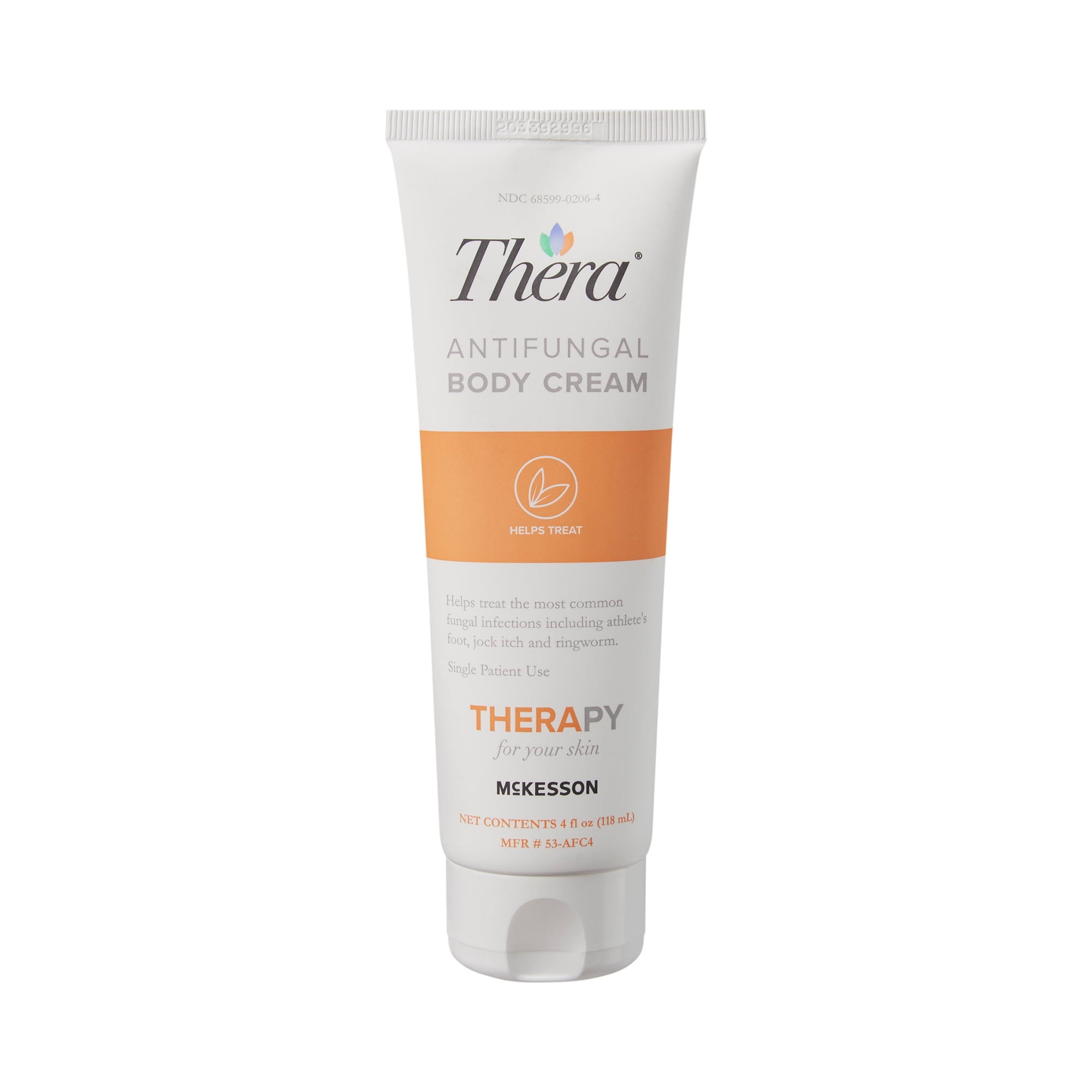 Thera Antifungal Body Cream with Miconazole Nitrate, Itch Relief, 4 oz, 12 Count