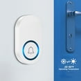 thumbnail image 4 of YOOVEE Electrical Wireless Doorbell Kit, 2 Receivers, 60 Ringtones, 4-Level Volume, Memory Function, IP44 Weatherproof - Easy Install for Home, 4 of 6