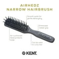thumbnail image 4 of Kent AH10G Airhedz Pro Narrow Pin Hair Brush (Fat Pin, Grey), 4 of 6