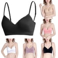 thumbnail image 4 of Las Mujeres de Moda de Encaje Ajustable de Apoyo Ropa Interior Lencería 32A-38D SG Yinane  Bras Mujer Brasier, 4 of 8