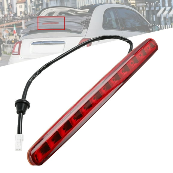 Rear High Mount Brake Stop Light Lamp For FIAT 500 CONVERTIBLE 2009-2018