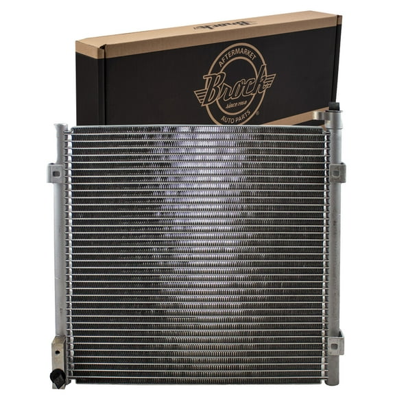 Brock Replacement A/C Condenser Cooling Assembly Compatible with 1996-2000 Civic 80110-S01-A11