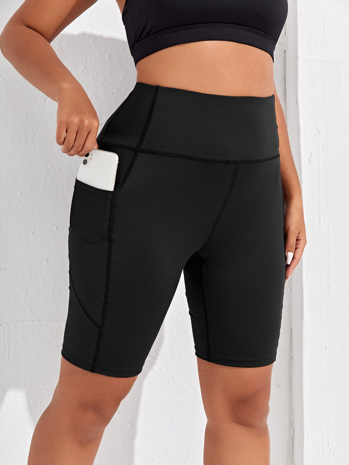 High Stretch Biker Shorts 