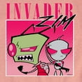 thumbnail image 3 of Invader ZIM - GIR and ZIM - Retro Style - Toddler And Youth Girls Short Sleeve Graphic T-Shirt, 3 of 5