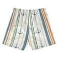 thumbnail image 7 of FORMRS Boys Swim Trunks Quick Dry Mesh Liner Boardshorts Sizes XS-XL, Nautical Pattern, 7 of 7