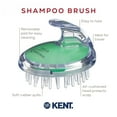 thumbnail image 5 of Kent SH1 - 3 1/2" Shampoo / Conditioner, Scalp Massage, and Hair Growth Brush - 42 Soft Rubber Bristles (Assorted Colors), 5 of 18