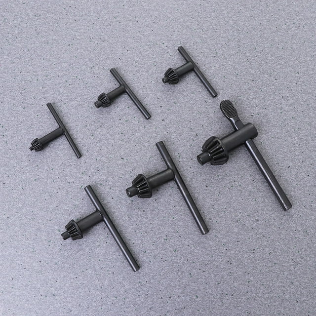 Minkissy 6Set Hammer Mode Key For Electric Drill Metal Black For Professionals