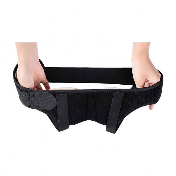 XIRQI Men Inguinal Hernia Support Belt Double Groin Hernia Pain Relief Truss Brace