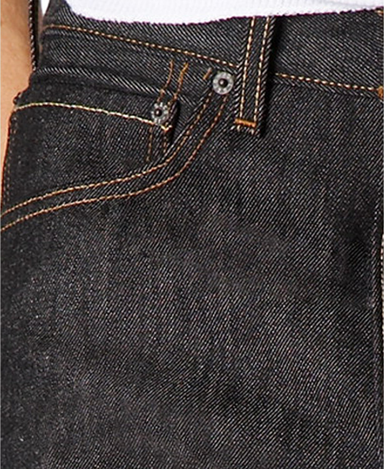 Levi's Men's Big & Tall BLACK RIGID 501 Original Shrink-to-Fit Jeans 40x38  