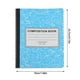 thumbnail image 2 of Composition Notebooks Cuaderno de rayas anchas con hojas dobles 200 páginas (100 hojas) Cubierta de encuadernación Back To School Supplies Colores surtidos, 2 of 3