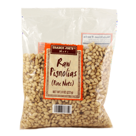 Trader Joe's Raw Pignolias (Pine Nuts) - Pack of