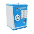 thumbnail image 3 of Kokiya Electronic Piggy Bank Electronic Money Bank with Password and s Money Blue, 3 of 9