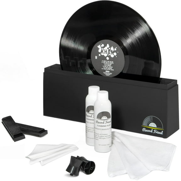 Big Fudge Vinyl Record Electronic Cleaning Kit with Microfiber Cloth