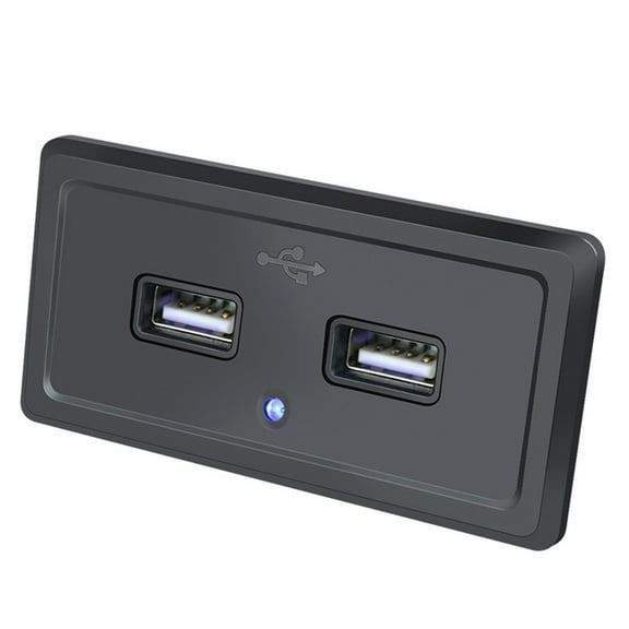 For 12V -24V Boat Motorhome Caravan 2021,Dc5V/3.1A Dual Usb Ports Charger Socket