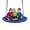 Blue, variant on WYDK Tree Swing, 40 Inch Saucer Swing for Kids Outdoor, 700 lbs Weight Capacity Round Swing w/ 900D Waterproof Oxford Cloth, Adjustable Rope, Flying Swing for Backyard, Indoor & Outdoor Playground