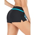 thumbnail image 1 of SHCKE Women Side Split Swim Shorts Beach Quick Dry Surf Tankini Summer Swimsuit Shorts, 1 of 6