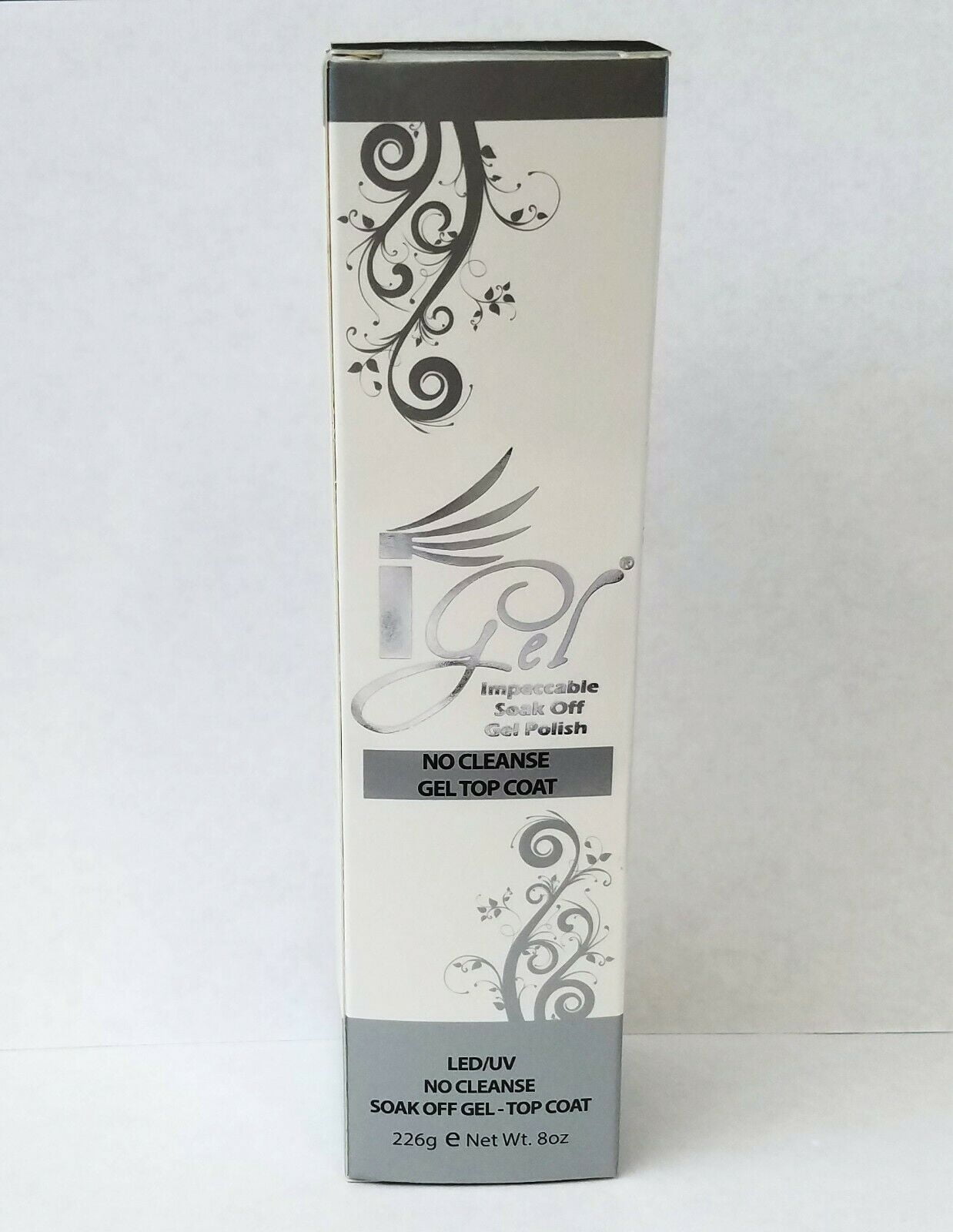 iGel Impeccable Soak Off Gel REFILL No-wipe TOP COAT - 8oz