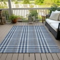 thumbnail image 6 of Addison Rugs Chantille Indoor/Outdoor Transitional Geometric, Abstract Navy Washable Rectangle Rug, 5' x 7'6", 6 of 6