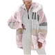 thumbnail image 2 of Abrigos y chaquetas casuales con capucha de manga larga para mujer, moda, manga larga, frente abierto, sueltos, abrigos, blusas de retazos, abrigos, blusas con bolsillos, abrigos para mujer, 2 of 6