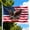 Eagle Red, variant on 250th Anniversary Flag 3 x 5 Ft Eagle Outdoor Flag with Durable Canvas Header and Brass Grommets Decor for Outdoor Front Door Porch Wall (250 Years)
