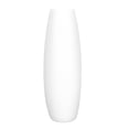 thumbnail image 3 of Ceramic White Vase for Flower Arrangement and Decoration Simple Elegant Design Tall Vase 7.87 Inches, 3 of 5