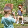 thumbnail image 4 of Melissa & Doug Yellowstone National Park Grizzly Bear Games and Pretend Play Set with Plush Bear Heads and Bear Paw Gloves, 4 of 12
