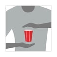 thumbnail image 7 of Solo Plastic Party Cold Cups, 16 Oz, Red, 50/pack | Bundle of 5 Packs, 7 of 7