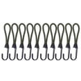 thumbnail image 1 of 10 cuerdas elásticas para tienda de campaña con gancho, accesorios de fijación para tienda de campaña., 1 of 14