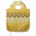 thumbnail image 1 of Chevron Reusable Market Bag, Pattern with Zigzag Yellow Ombre Birthday Celebration Parties Gatherings, Printed Foldable Bag for Shopping and Grocery Large Capacity, Yellow Pale Yellow, by Ambesonne, 1 of 4