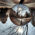 thumbnail image 3 of 2X Transparent Color Glass Crystal Ball Healing Sphere Photography Props Ball Decor 50mm, 3 of 10