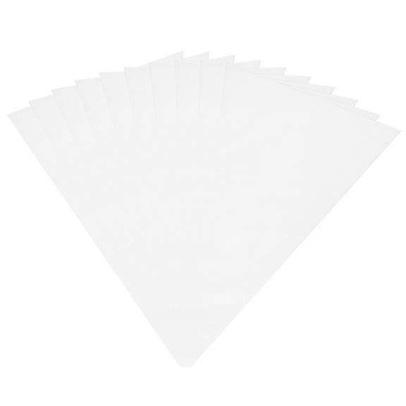 100Pack Clear Cello Bags, 7.1"x14.6" Plastic Flat Cone Cello OPP Treat Bags Clear